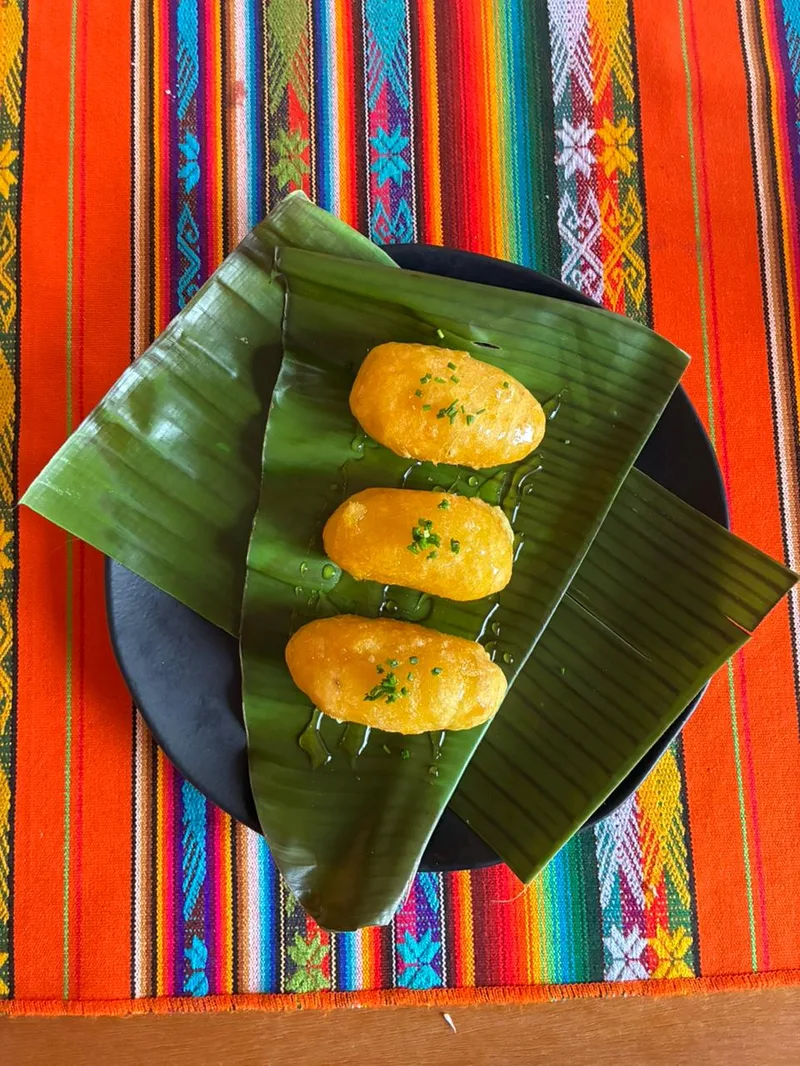 Muchin de Queso con Miel