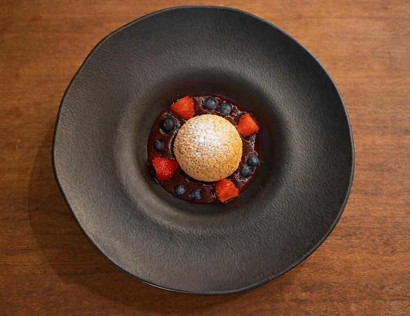 Choux com Colada Morada